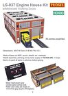 Ho Diesel Locomotive Maintenance Depot W motorized Working Doors For Model Train