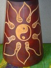 Sale - Pro   Handmade 20  Yin And Yang Djembe Bongo Drum M19   Extra