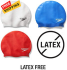 Speedo Swim Cap Silicone One Size  Black 