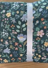 Pottery Barn Teen Rifle Paper X Bramble Fields Evergreen Duvet Cover Full queen