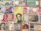 25 Different Banknotes 25 Counties World Paper Money Lot Set Collecting Pack
