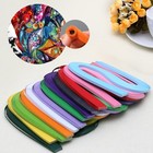 120 Stripes Quilling Paper 5mm Width Solid Color Origami Paper Diy Hand Craft   