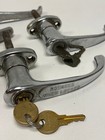 Lot Of  4  Vintage Truck Exterior Door Handles - Locking - For Parts
