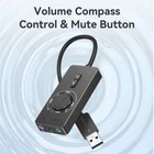 Usb External Sound Card Usb To 3 5mm Audio Adapter Usb To Earphone Microphone