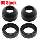 Front Fork Dust Oil Seals Kit For Honda Sl70 St90 Xl70 Xl75 Xl80 Xr75 Xr80 Cb125