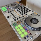 Pioneer Dj Ddj-1000srt-w White Serato 4-channel Dj Controller W  Case Box Tested