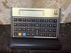 Vintage Usa Made 1980   s Hewlett Packard Hp 12c Financial Calculator With Case