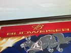 Vintage Budweiser Salutes The U s  Army Beer Mirror Man Cave Bar Anheuser Busch