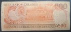 1989 Costa Rica 500 Colones P255b C4307934 