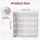 Clear Tpu Vinyl Roll 12  X 47  Transparent Vinyl Leather Fabric Waterproof Ir   