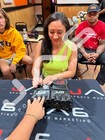 Carla Esparza Autographed Signed Inscribed Ufc Glove Mma Jsa Coa Namajunas Zang