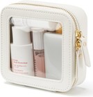 Popvibe Clear Makeup Bag Travel Cosmetic Case Transparent Toiletry Bag With Z   