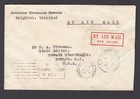 Trinidad And Tobago To Usa Cover 1929 With Scott 22  x6  And 29 Very Fine