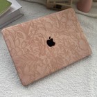 Carved Flower Leather Case For Macbook Neo 13 M5 Air 13 15 Pro 14 16 12 11 Inch