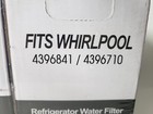 Alpine Refrigerator Water Filter Fits Whirlpool 4396841 4396710 Brand New 2 Pack