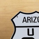 Vintage Us Route 66 Arizona Porcelain Sign Highway Road Gasoline Station Service