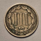  3 Nicer Low Mintage 1868 Three Cent Nickel