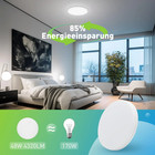 Round Led Ceiling Light Modern Home Decorative Ceiling Lighting Fixture 18 24 36