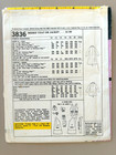 1970 s Mccall s Misses  Coat jacket Pattern 3836 Size 18 Uncut