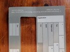 Vintage Ibm  Computer Keyboard Overlay 1985 Part   6279949