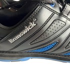 Mens bowling Shoes brunswick 11 black Blue warrior M-010 Athletic Universal Sole