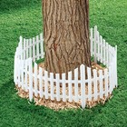 Flexible Fence Edging - Decorative Pickets  6 -13  High   Interlocking Design Fo