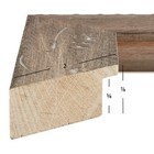 Craig Frames Hatteras  2 0 Inch Wide Boho Rustic Beach Wood Brown Picture Frame