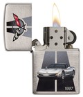 Zippo Chevrolet Corvette 1997 C5 Brushed Chrome Custom Lighter Very Rare New