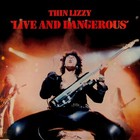 Thin Lizzy Live And Dangerous Banner 3x3 Ft Fabric Poster Tapestry Flag Art