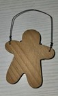 Wooden Gingerbread Man Christmas Ornament Decoration Tb36