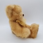 Russ Berrie Pennington Brown Bear Plush 12  Sits Up Gold Bow Tag Attached  2818