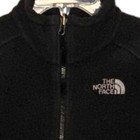 Women s The North Face Full Zip Fleece Jacket Black Size Medium
