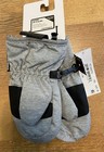 Hotfingers Toddler Zip N Slide Mittens Winter Snow Gray M 3-4 Wind Water Proof