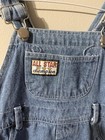 Vintage Denim Overall Toddler Baby Boy 24m 2t Patches Sports All Star