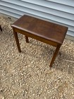 Vintage Organ Bench  Measures 25in W X 22in T X 13in D  Make Offer 