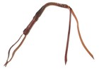 Braided Leather Quirt Brown Heavy Oiled Handmade Old Style Vaquero New