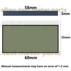 Display For Fluke 117 Trms Electrician s Multimeter Lcd Screen Repair With Kit