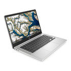 Hp Chromebook 14  64gb Emmc 4gb Ram Mineral Silver 14a-na0052tg Chrome Os