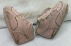 Vtg Baby Shoes Lot Of 3 Pairs Of White Leather Baby Shoes Dates Unknown