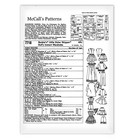 Barbie Doll Skipper Sewing Pattern Mccalls 7716 Coat Skirt Dress Shorts Top Pant
