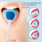 4 Pcs Tounge Cleaner Scraper Dental Hygiene Oral Mouth Set Clean Oral Dirt Brush
