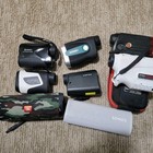 Lot Of 6 Working Tested Golf Rangefinders Plus 2 Speakers 1 Case Various Brands