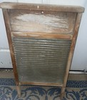 Vintage National Washboard Co  No  511 Glass Washboard Chicago Saginaw Memphis