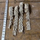 Vintage Lot Of Lace Trim Antique Off White As Is Decor