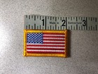 Sew-on Only - Usa American Flag Embroidered Patch  2 X 1 25     