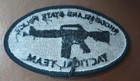 Rhode Island State Police Tactical Team 4 5   x 2 5    Patch Heat Seal Backing