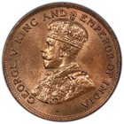 British Honduras  1936 George V Cent  Pcgs Ms 64 Rb  40 000 Mintage 