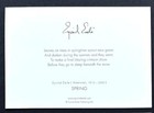  one  Eyvind Earle Blank Note Card Free Shipping On Any 4 Earle Cards Spring Mcm