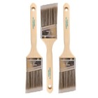 3-pack - 2  Angle Brushes For All Latex And Oil Paints   Stains
