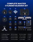 Omt Brake Master Cylinder Bleeder Brake Bleeder Kit W 12 Master Cylinder Adapter